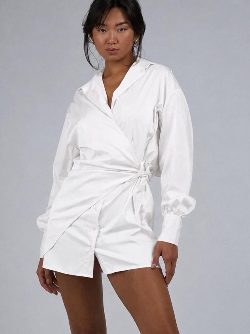 Rangel NWT Paige Dress in White, Size Small